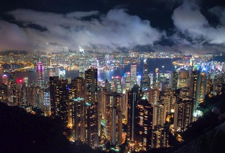 Hong Kong skyline 