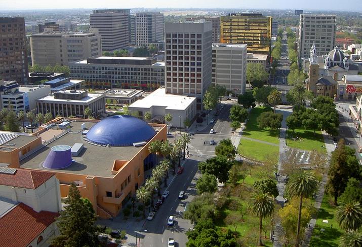Downtown San Jose from S Market Street
credit: XAtsukex 