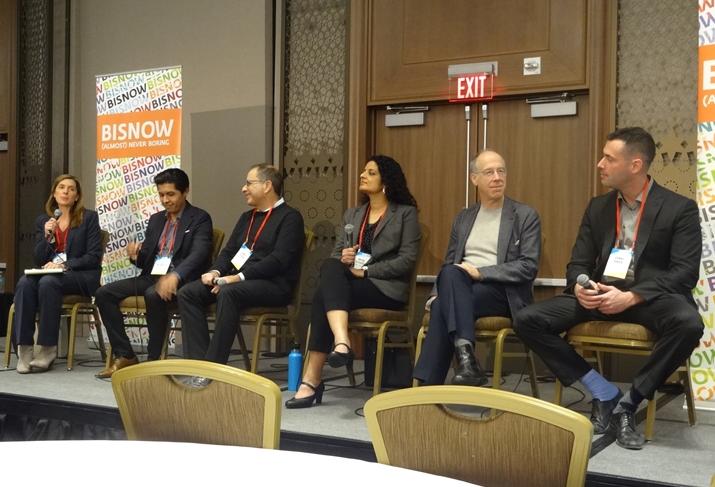 Downey Brand's Arielle Harris, Belman Investment Group's Jose Belman, Burbank Housing's Larry Florin, Bridge Housing's Smitha Seshadri, Tenderloin Neighborhood Development's Donald Falk and oWow's Danny Haber
