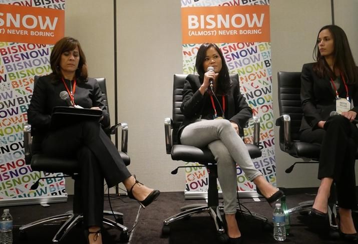 Hopkins & Carley shareholder Maria Bellafronto, Westfield Project Lead Hattie Chou and Jay Paul Co. Director of Acquisitions and Capital Markets Kristin Molano