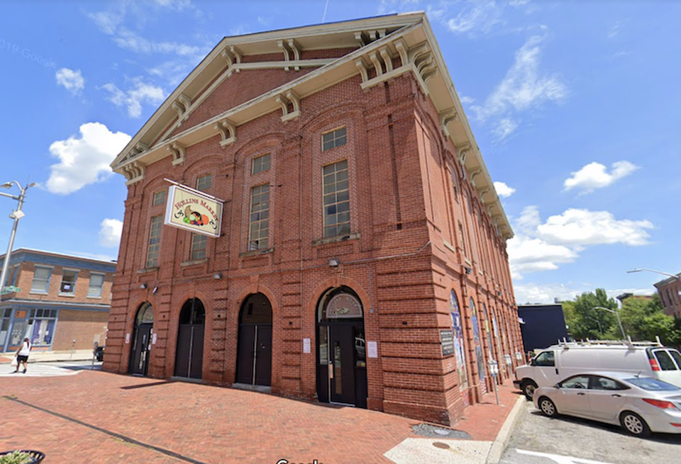 Hollins Market in West Baltimore.