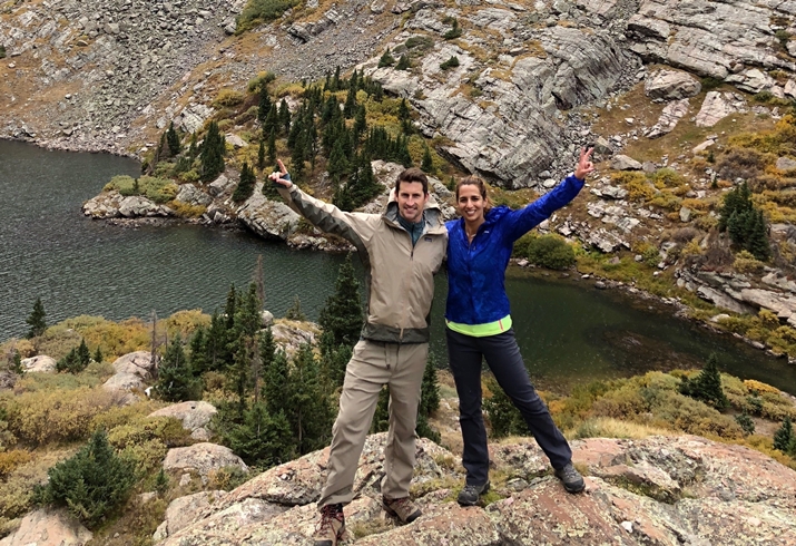 Central City Association President and CEO 
Jessica Lall with her husband, Luke O’Dea
