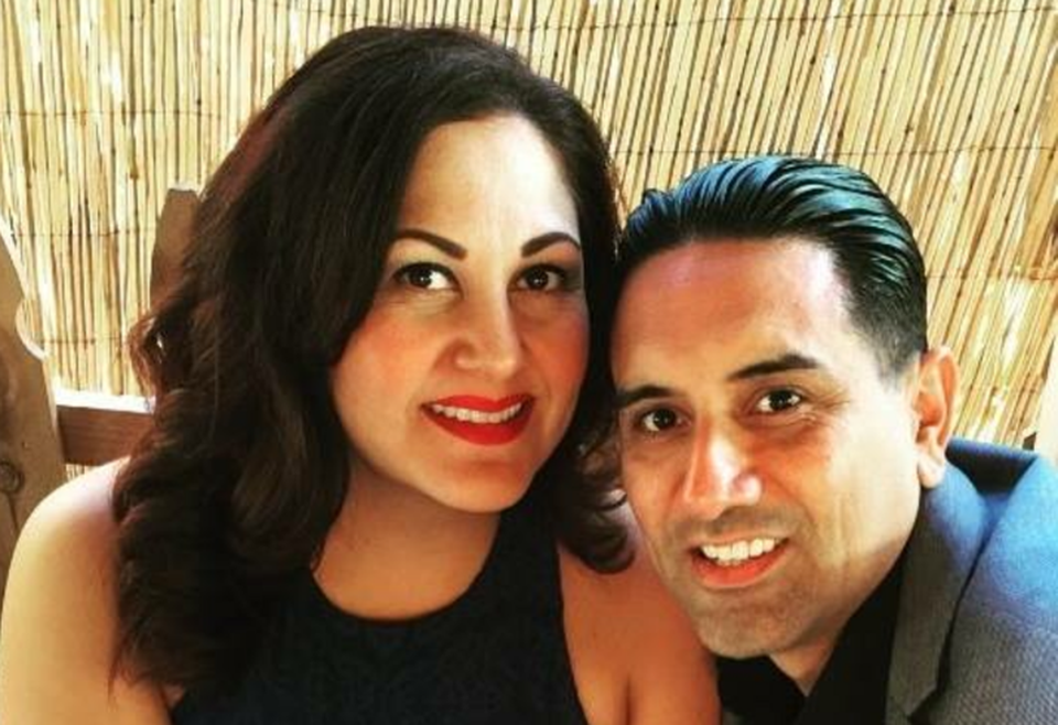 Beacon Capital Partners' Yvonne Apodaca and her boyfriend of 14 years, Louie
