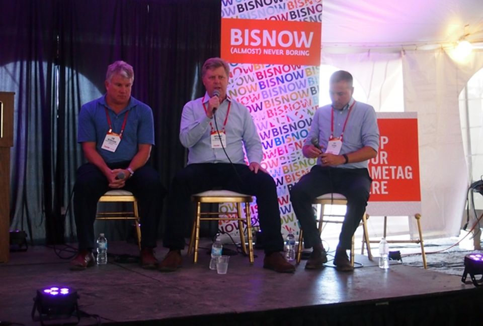 North American Data Centers Managing Principal Jim Kerrigan, Stream Data Centers Executive Vice President Anthony Bolner and ComEd Manager, Economic & Business Development Ed Sitar, who moderated.