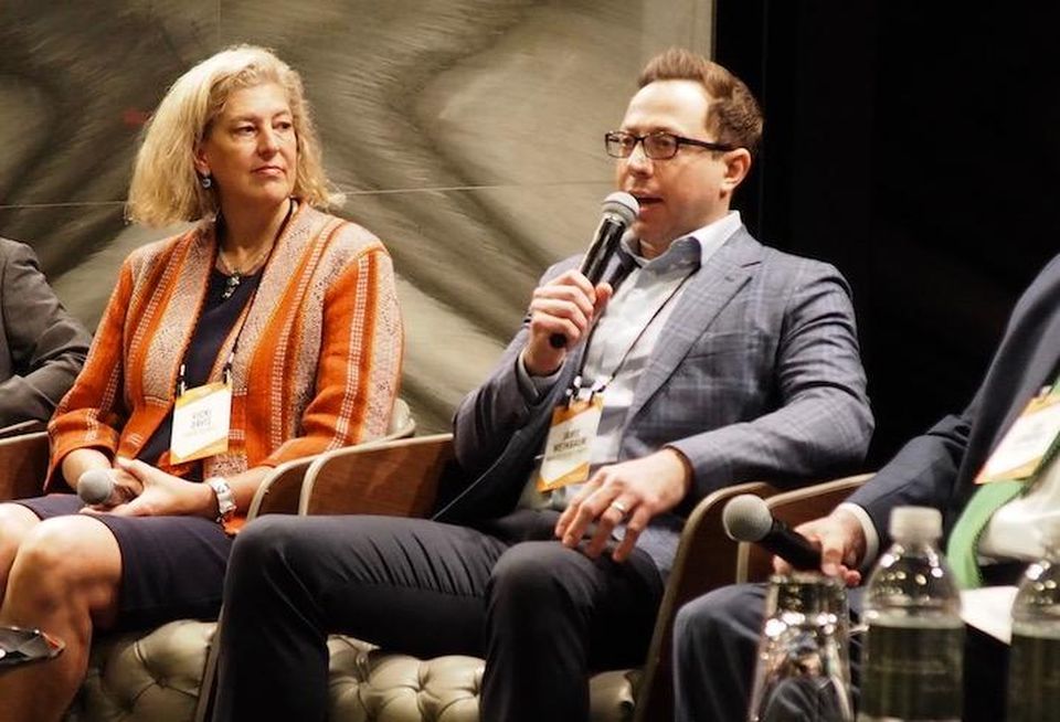 Urban Atlantic's Vicki Davis and MidCity Development's Jamie Weinbaum