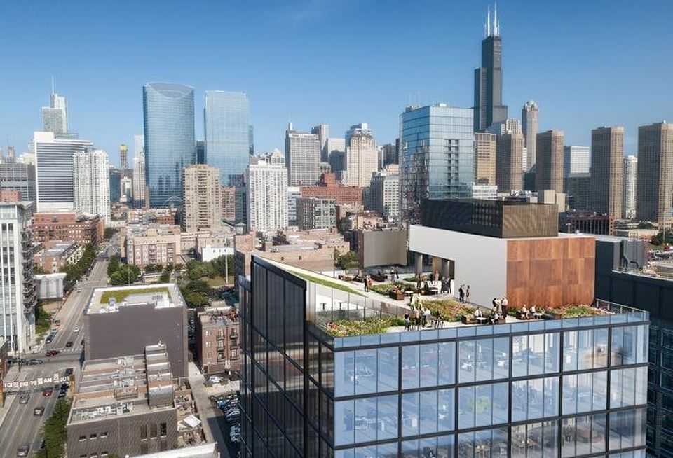 Fulton East Rooftop Rendering