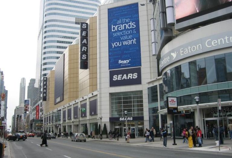 Sears Eaton Centre Toronto Yonge Street