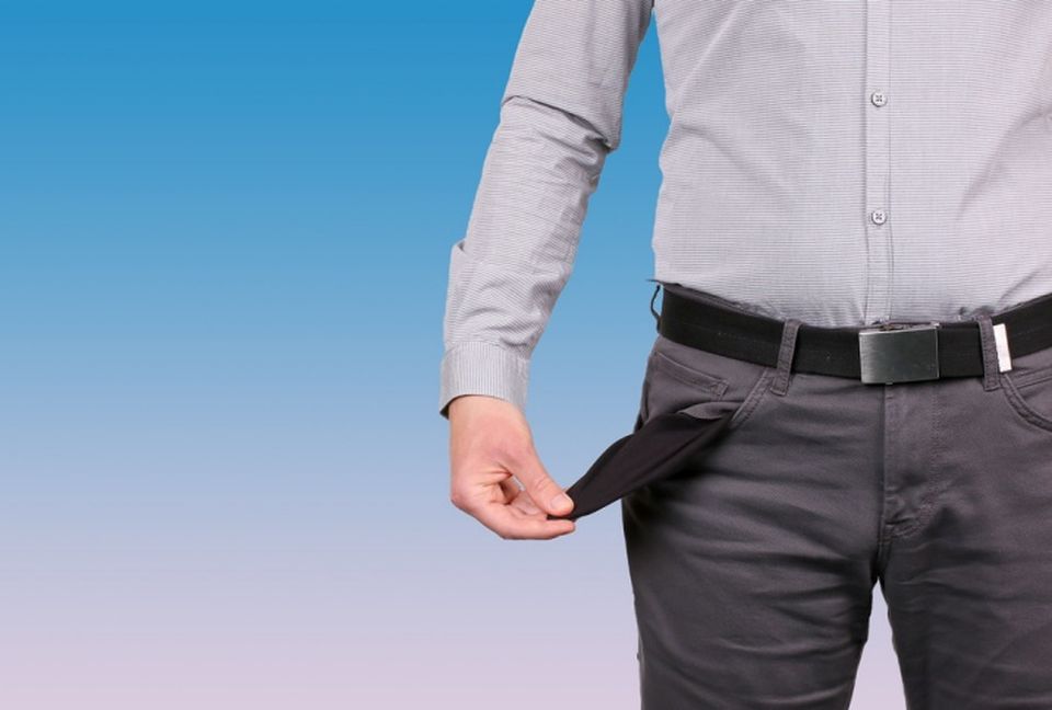 empty pockets