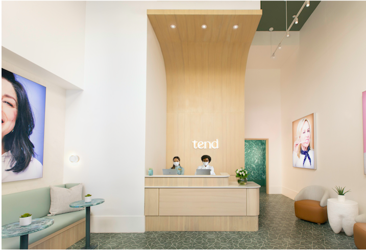 Tend's Grand Central Location in New York City. 