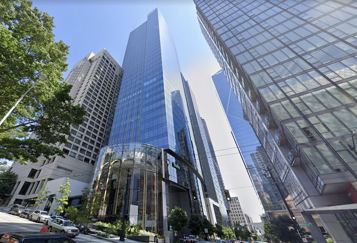 The 37-story Madison Centre office tower in Seattle. 
