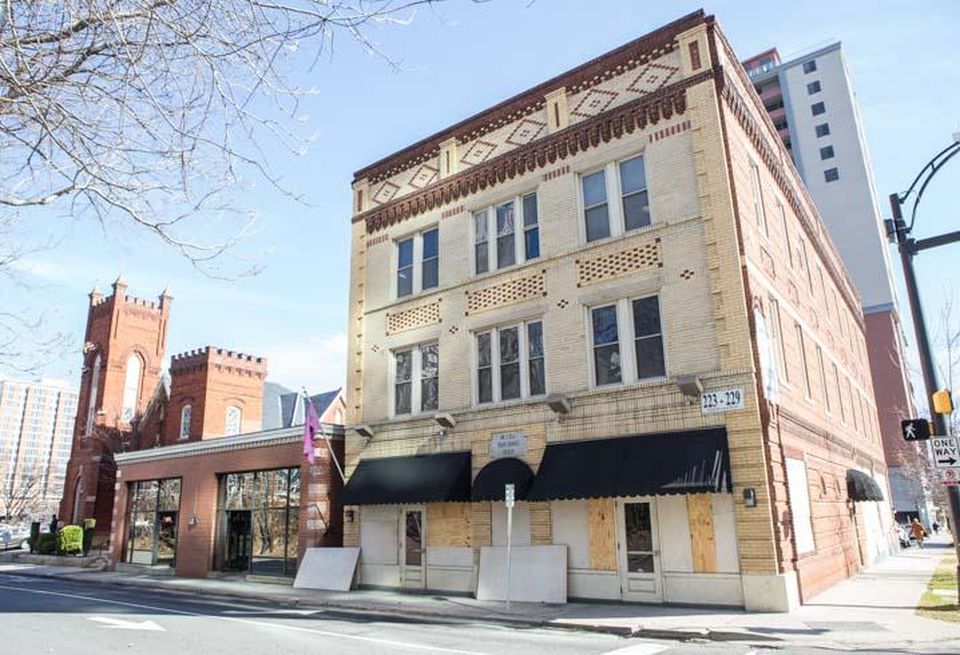 The remaining buildings of Brooklyn Charlotte today.