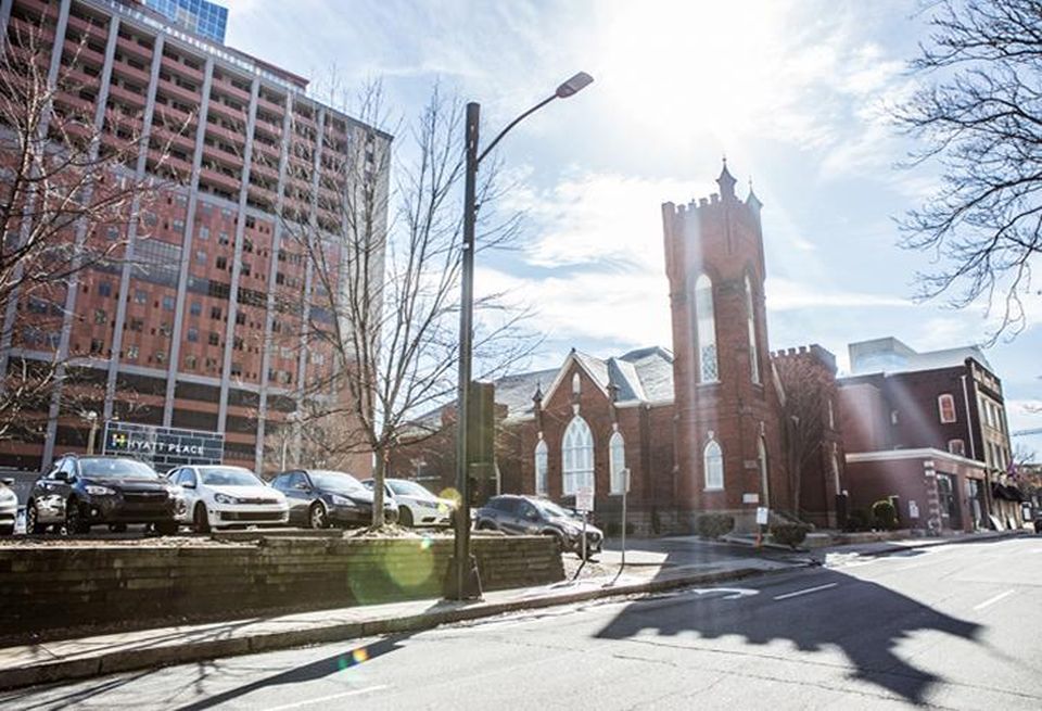 Grace on Brevard and Mecklenburg Investment Company are two of Brooklyn's original remaining buildings. Homes were razed during urban renewal in the 1960s.