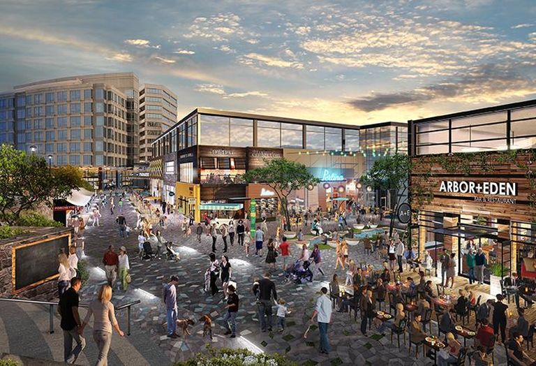 The Collection at Chevy Chase, Maryland, is being redesigned to be more walkable and have a stronger sense of place.