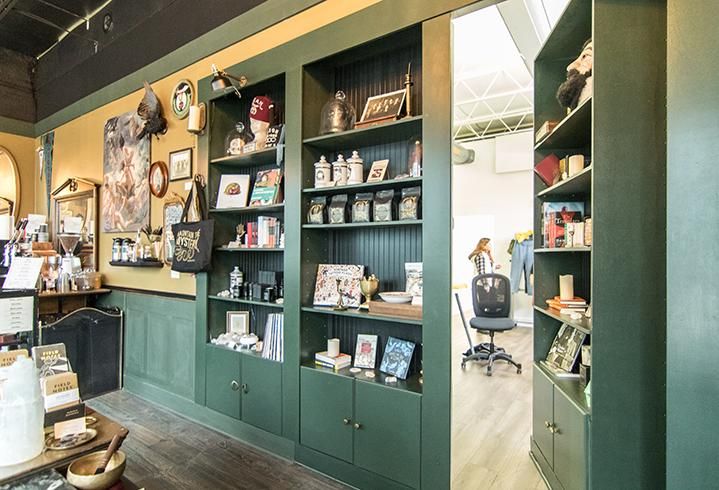 In Charlotte, Subscreto's secret door opens to reveal Weapon Design Firm’s clothing lines.