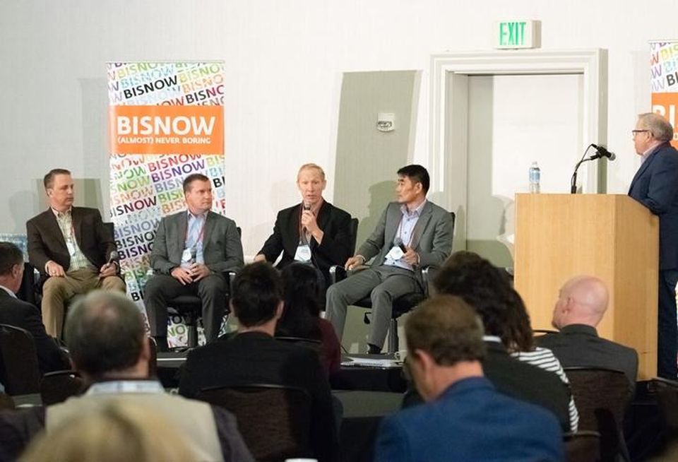 QTS' Lane Anderson, RagingWire Data Centers' Kevin Dalton, Intel's Joseph Jankowski, Oracle's Josh Zhou and Turner Construction's Peter Kangas, who moderated