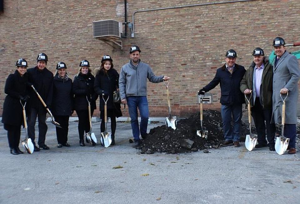 306 W Erie Groundbreaking Photo