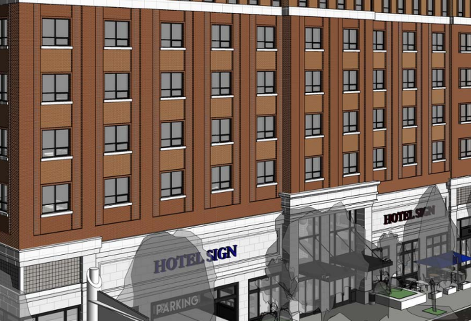 Rendering of Hotel Near USC