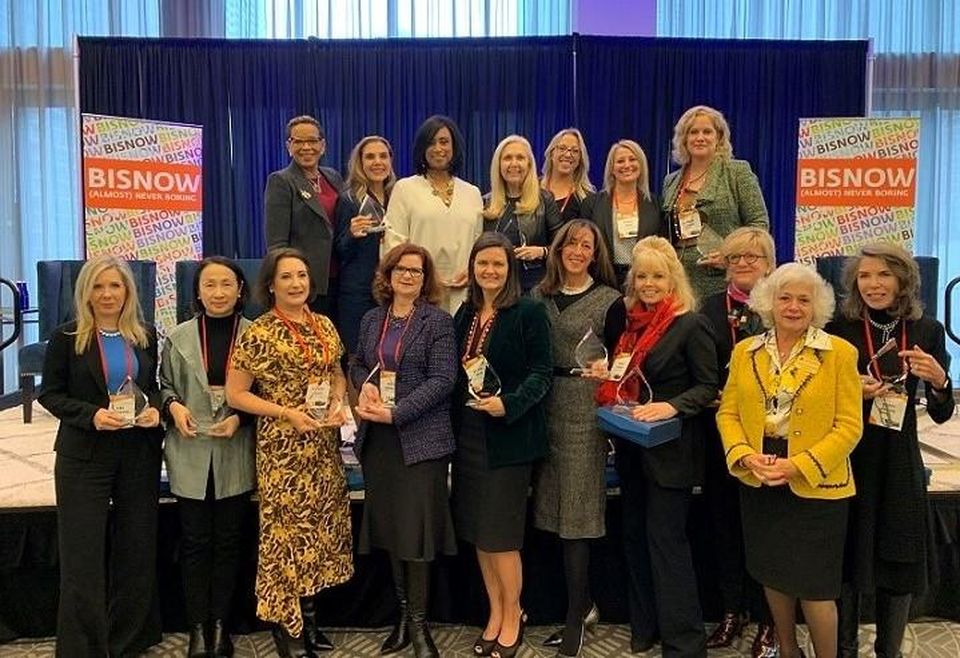 Group of honorees at Chicago Power Women Event Dec. 4