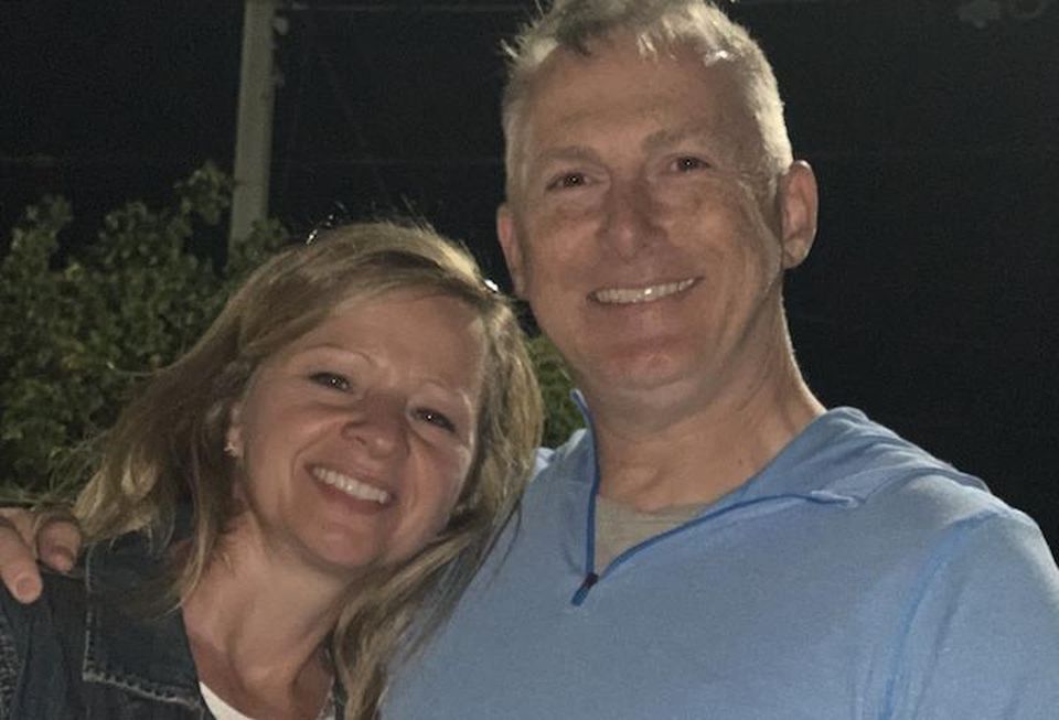 JLL's Chris Molivadas with his wife Melissa