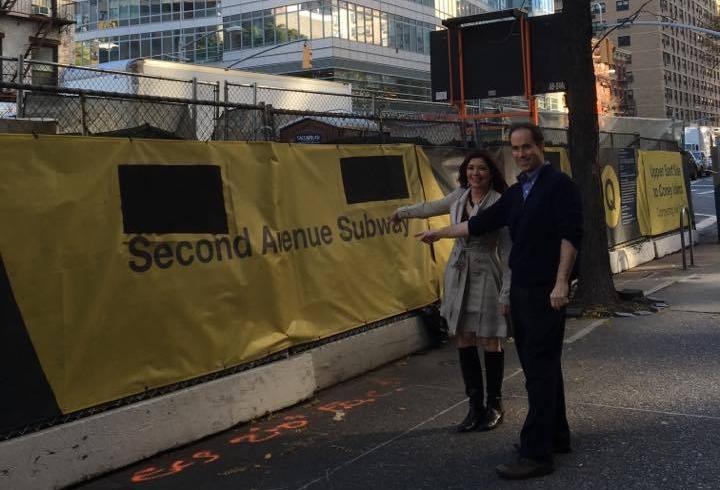 Second Avenue Subway Adelaide and Kevin