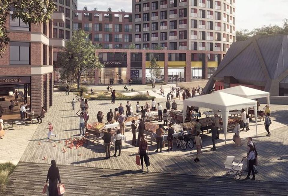 Reading town centre regeneration