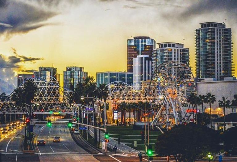 Long Beach, California, skyline