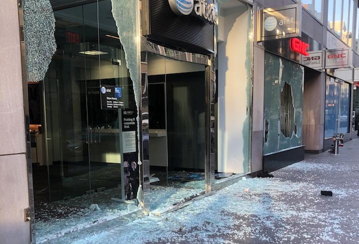 Looters Ransacked The Business District North Of The White House In Washington, D.c., Sunday, May 31, 2020.