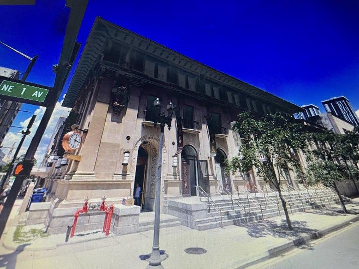 Historic post office and courthouse building located at 100 NE First Avenue in Downtown, Miami.