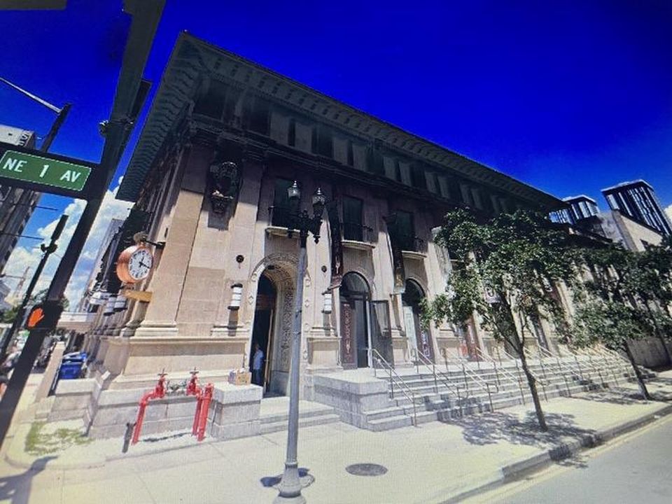 Historic post office and courthouse building located at 100 NE First Avenue in Downtown, Miami.