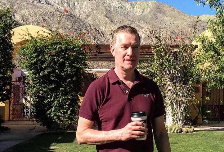 Robert Sammons, Northwest research leader for Cushman & Wakefield, in Palm Springs
