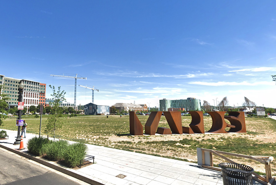 The site at First and M streets SE that will be the next phase of The Yards
