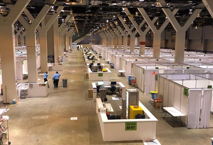 McCormick Center’s Conversion Into Temporary Healthcare Facility Enters New Phase