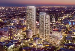 Rendering of the Los Angeles MP Hollywood Center