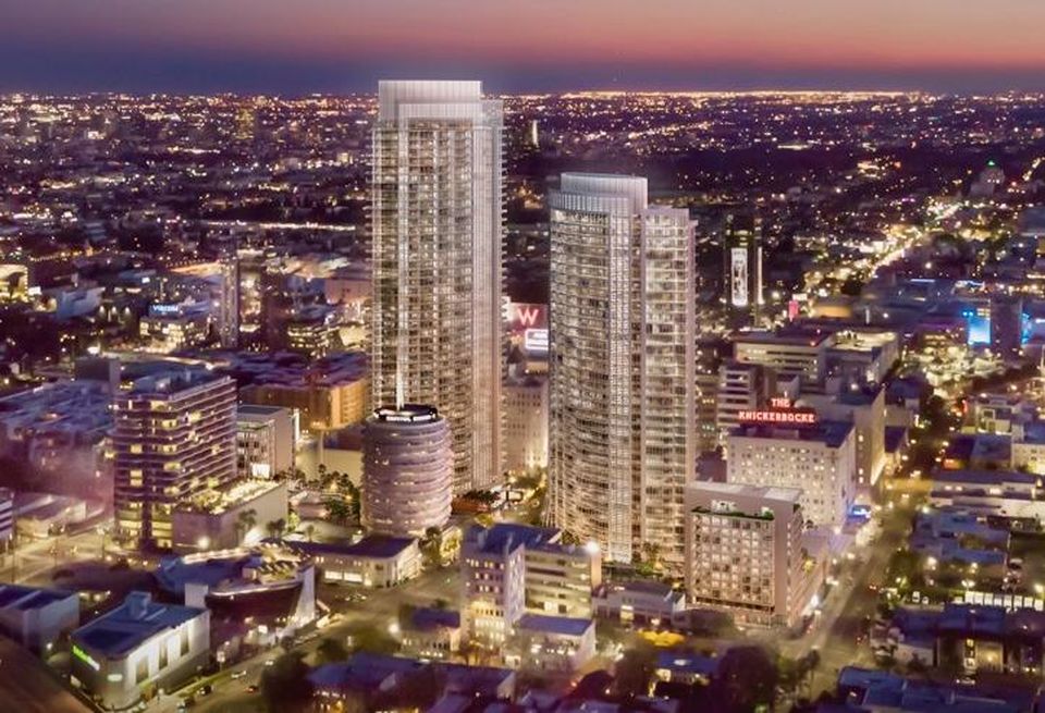 Rendering of the Los Angeles MP Hollywood Center