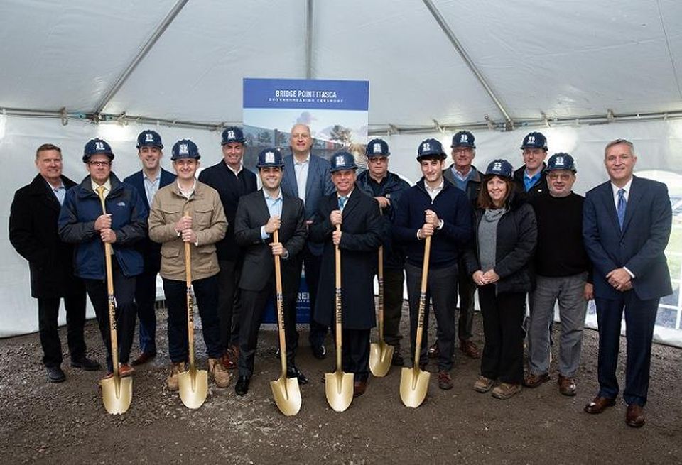 Premier Itasca group photo groundbreaking