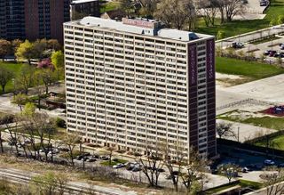 New Englewood Terrace Apartments, a 304-unit, 23-story building at 6425 South Lowe St.