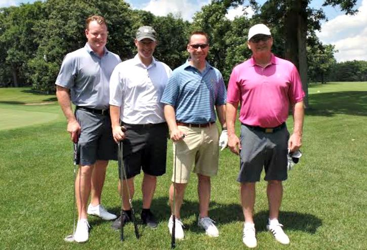 Dan Leahy of NAI Hiffman; Tim Walsh of Dermody Partners; Adam Roth of NAI Hiffman and 2016 Chicago Chapter President; and Doug Kiersey of Dermody Partners.