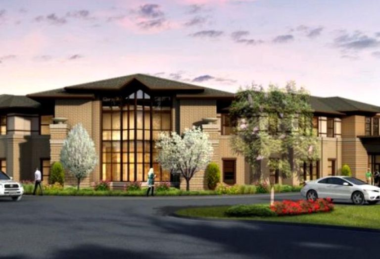 A rendering of Heartis North Shore Village in Glendale, Wisconsin.