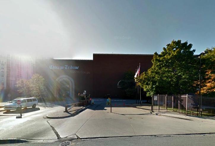 Chicago Tribune's Freedom Center printing press operations in Chicago