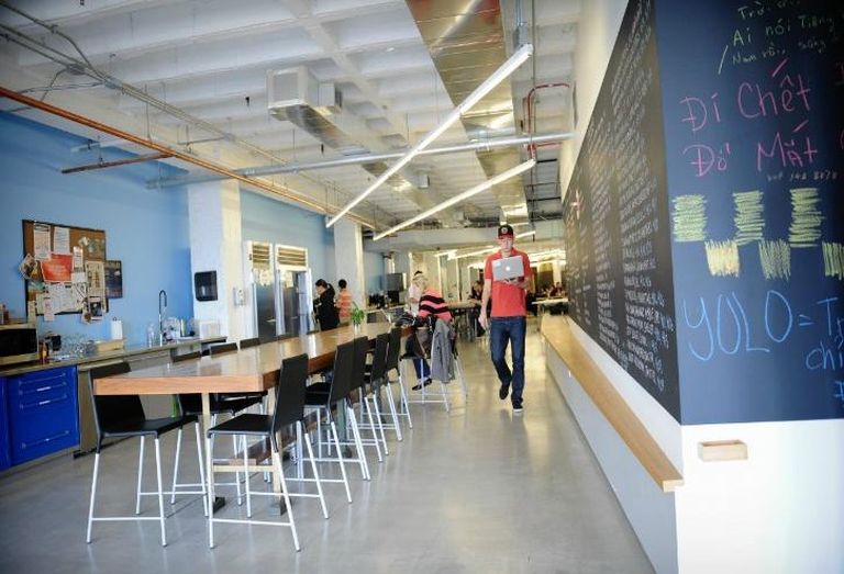 Inside 1871, Chicago's tech incubator located at Merchandise Mart
