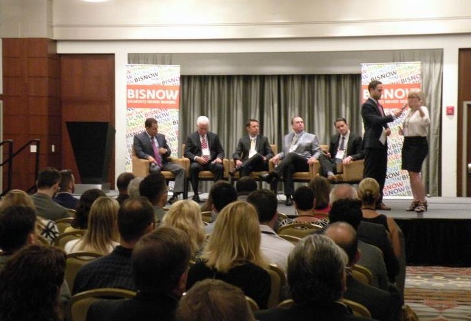 A crowd shot of Bisnow's 4th annual construction and development forum.