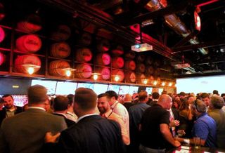 A look at the crowd at Bisnow's Summertime Schmooze in Chicago.