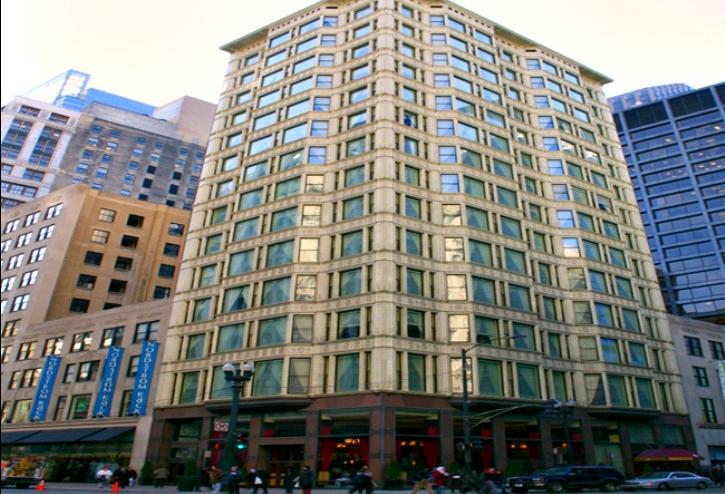 The Hotel Burnham at the Reliance Building, 1 West Washington Street, Chicago