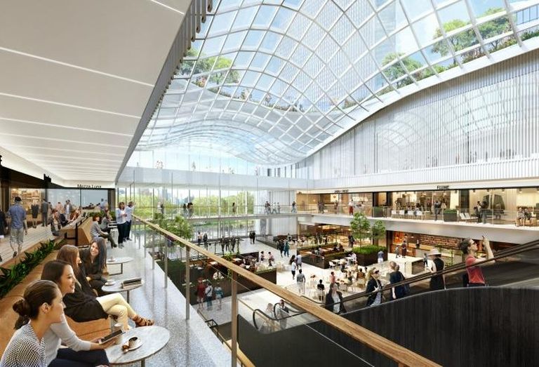 A rendering of Willis Tower's upcoming winter garden.