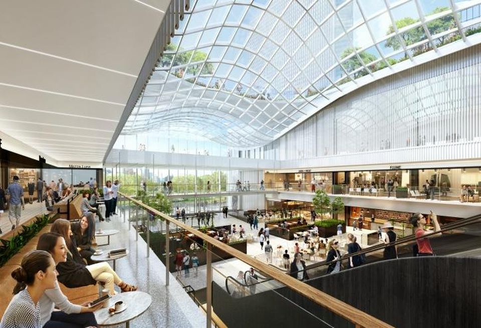 A rendering of Willis Tower's upcoming winter garden.