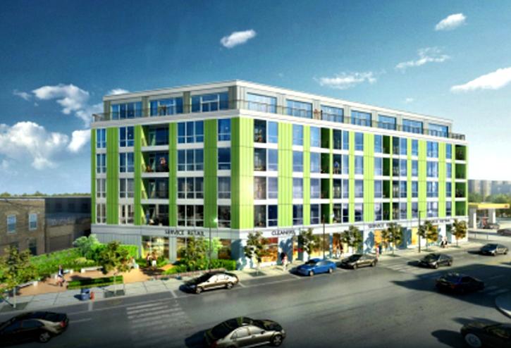 A rendering For Savoy on the Park in Chicago.