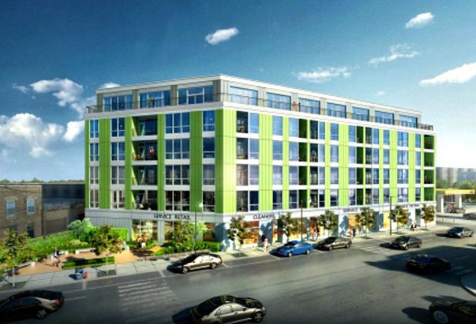 A rendering For Savoy on the Park in Chicago.
