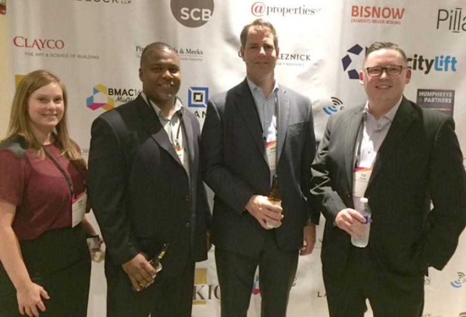 Xfinity Communities'Sara Webb, Bruant Taylor, Andy Schnack and Ted Esler