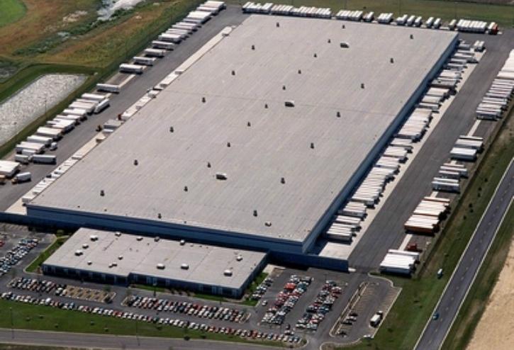 Amazon is leasing this industrial building at 1125 Remington Boulevard in Romeoville, IL.