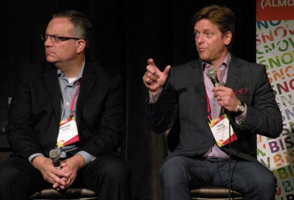 IO Data Centers President Anthony Wanger and T5 Data Centers Executive Vice President Craig McKesson
